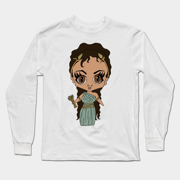 Demeter Long Sleeve T-Shirt by thehistorygirl